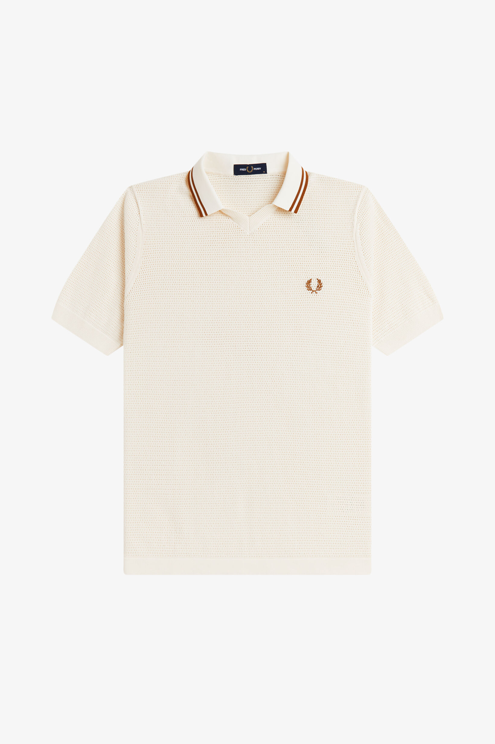 FRED PERRY 「Pointelle Knitted Shirt／ポインテールニットポロシャツ」|ポロシャツ|