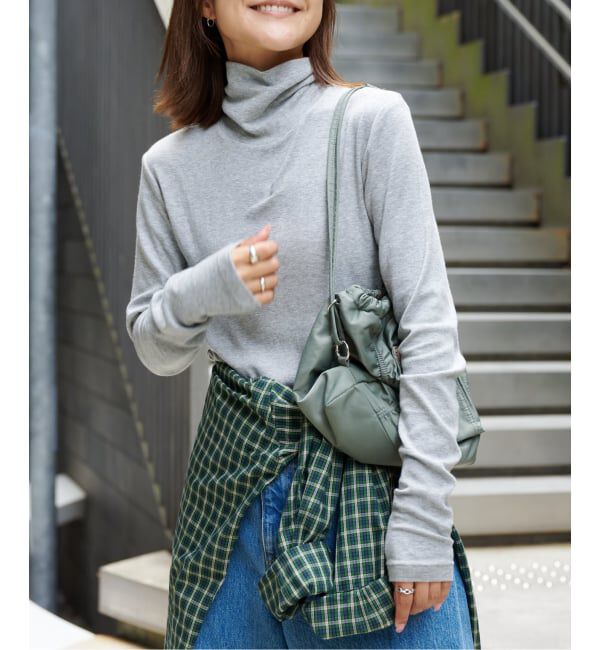 OUTDOOR PRODUCTS Usual Things「≪予約≫スラブジャージータートルネック」|Tシャツ・カットソー|
