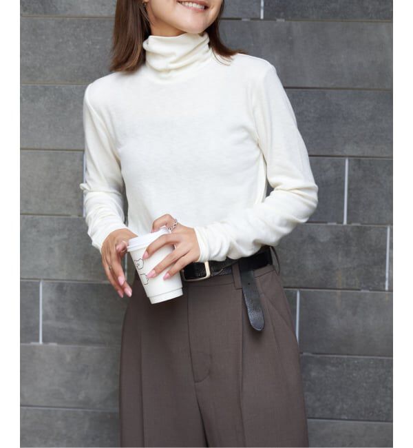 OUTDOOR PRODUCTS Usual Things「≪予約≫スラブジャージータートルネック」|Tシャツ・カットソー|