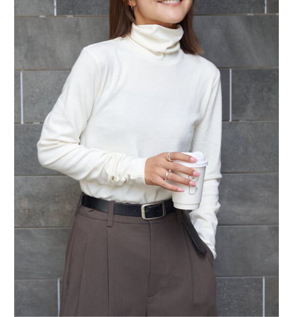 OUTDOOR PRODUCTS Usual Things「≪予約≫スラブジャージータートルネック」|Tシャツ・カットソー|