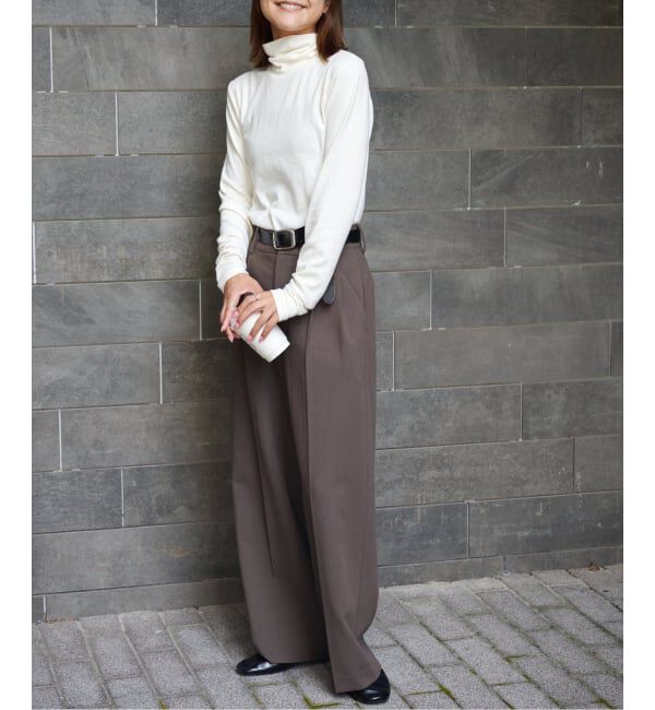 OUTDOOR PRODUCTS Usual Things「≪予約≫スラブジャージータートルネック」|Tシャツ・カットソー|