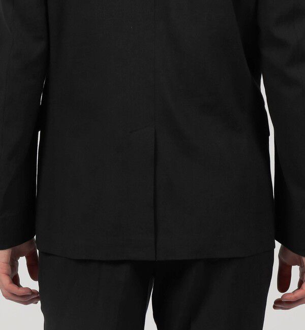 TOMORROWLAND MENS「ストレッチリネン シングルブレステッド2Bジャケット」|テーラードジャケット|