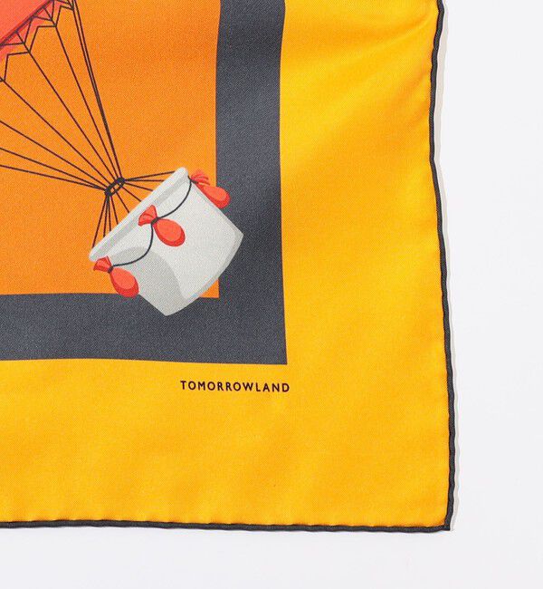 TOMORROWLAND GOODS「ATELIER TOMORROW BALLON シルクスカーフ」|バンダナ・スカーフ|