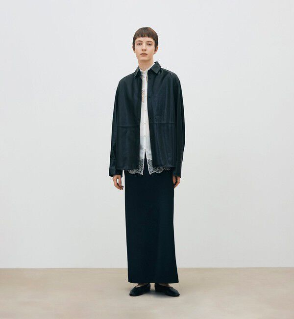 DES PRES「TURKEY LIGHT  LEATHER  ベーシックシャツ」|シャツ・ブラウス|