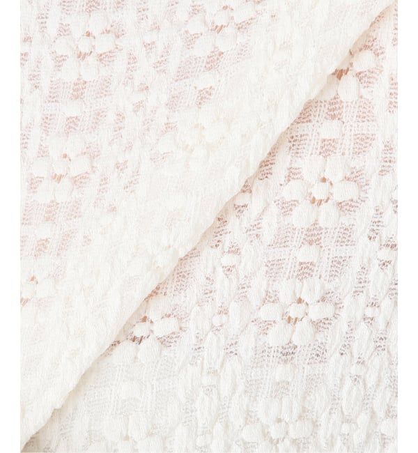  「《予約》STRETCH LACE HIGH NECK TOP：カットソー」|Tシャツ・カットソー|