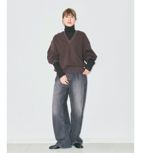  「《予約》STRETCH LACE HIGH NECK TOP：カットソー」|Tシャツ・カットソー|