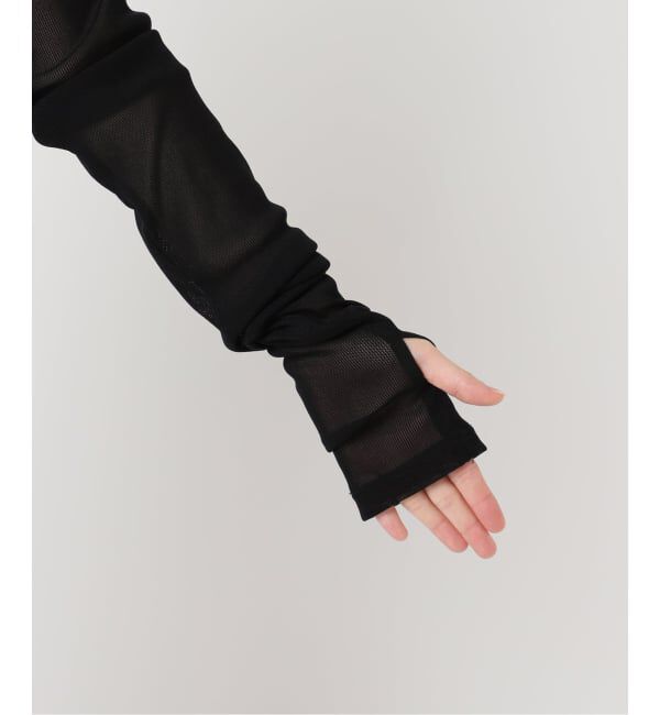  「《追加6》SHEER HIGH NECK TOP：カットソー」|Tシャツ・カットソー|