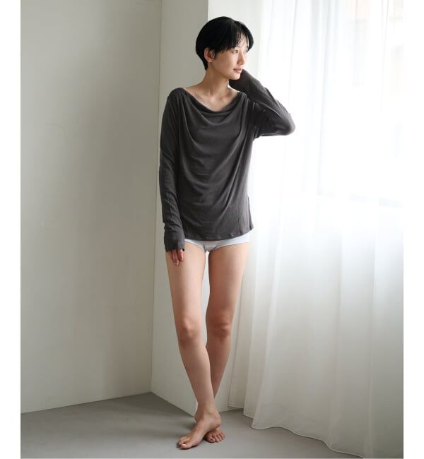 EMILYWEEK「≪予約≫ドレープギャザープルオーバー」|Tシャツ・カットソー|