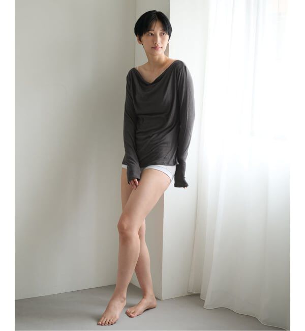 EMILYWEEK「≪予約≫ドレープギャザープルオーバー」|Tシャツ・カットソー|