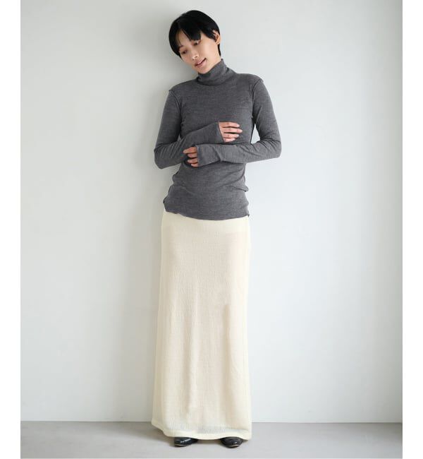 EMILYWEEK「≪予約≫Super120's ウールタートルプルオーバー」|Tシャツ・カットソー|