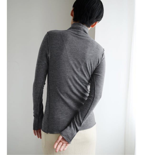 EMILYWEEK「≪予約≫Super120's ウールタートルプルオーバー」|Tシャツ・カットソー|