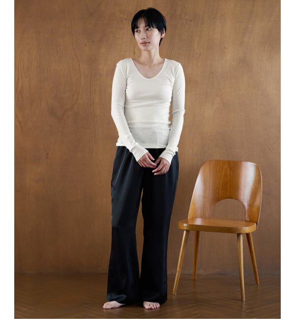 EMILYWEEK「≪予約≫Super120's 2WAYウールプルオーバー」|Tシャツ・カットソー|