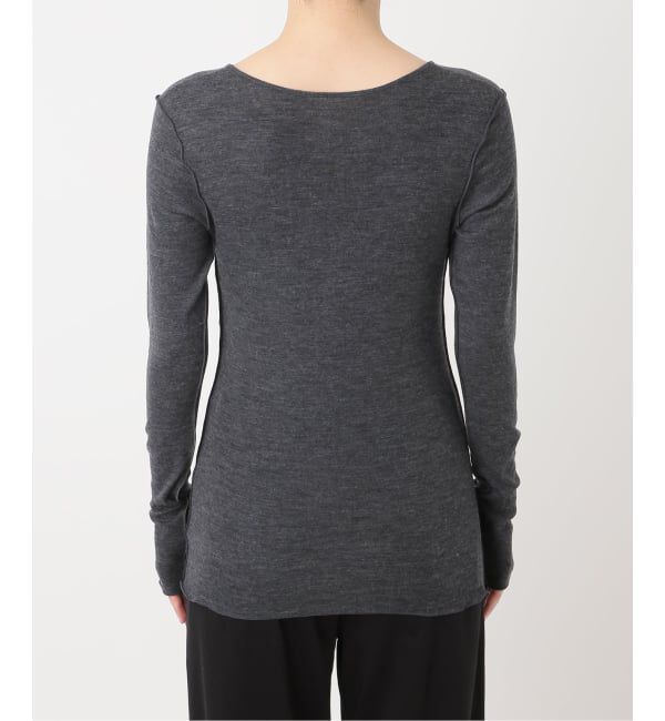 EMILYWEEK「≪予約≫Super120's 2WAYウールプルオーバー」|Tシャツ・カットソー|