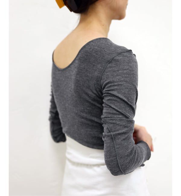 EMILYWEEK「≪予約≫Super120's 2WAYウールプルオーバー」|Tシャツ・カットソー|