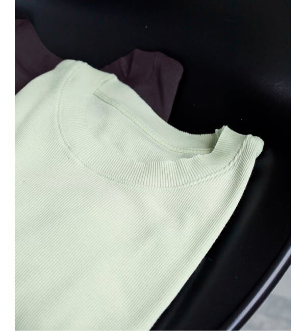 EMILYWEEK「《追加2/予約》コットンカシミヤ テレコクループルオーバー」|Tシャツ・カットソー|