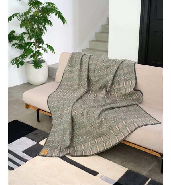 ACME「《予約》BLANKET CHECK　ブランケット」|ブランケット|グリーン