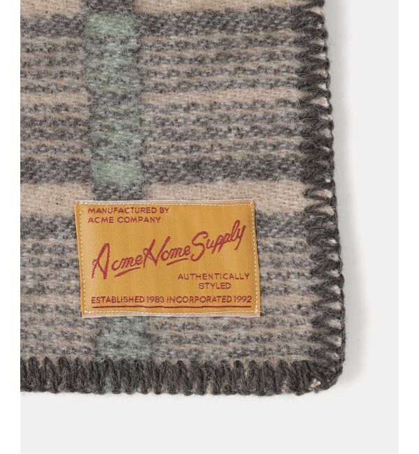 ACME「《予約》BLANKET CHECK　ブランケット」|ブランケット|