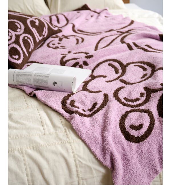 journal standard Furniture「《予約》CHENILLE YARN FRUITS BLANKET L　ブランケット」|ブランケット|