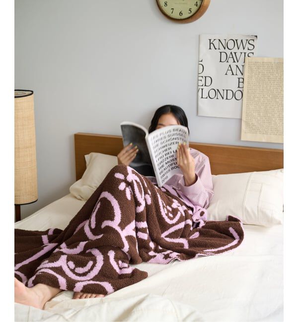 journal standard Furniture「《予約》CHENILLE YARN FRUITS BLANKET L　ブランケット」|ブランケット|