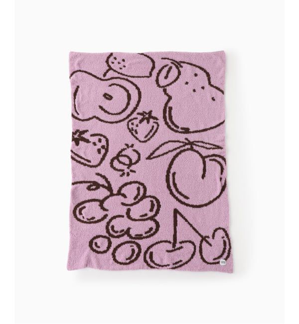 journal standard Furniture「《予約》CHENILLE YARN FRUITS BLANKET S　ブランケット」|ブランケット|