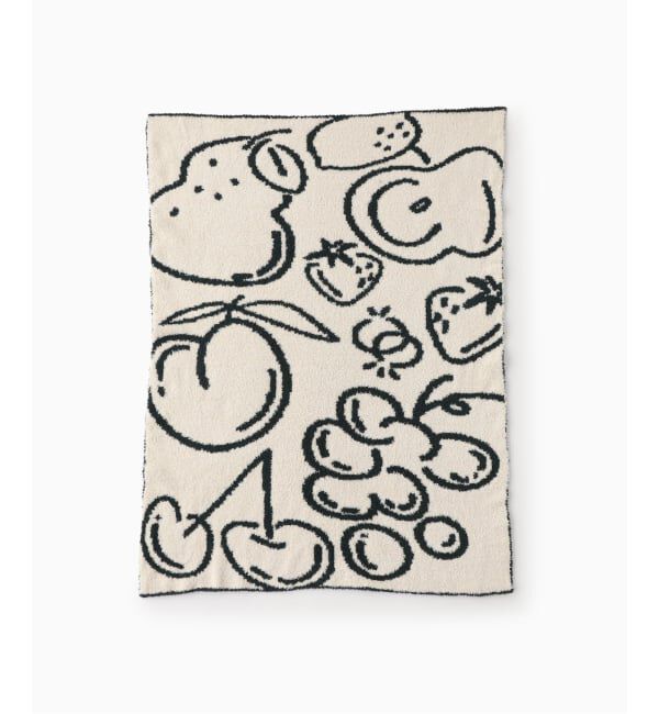 journal standard Furniture「《予約》CHENILLE YARN FRUITS BLANKET S　ブランケット」|ブランケット|