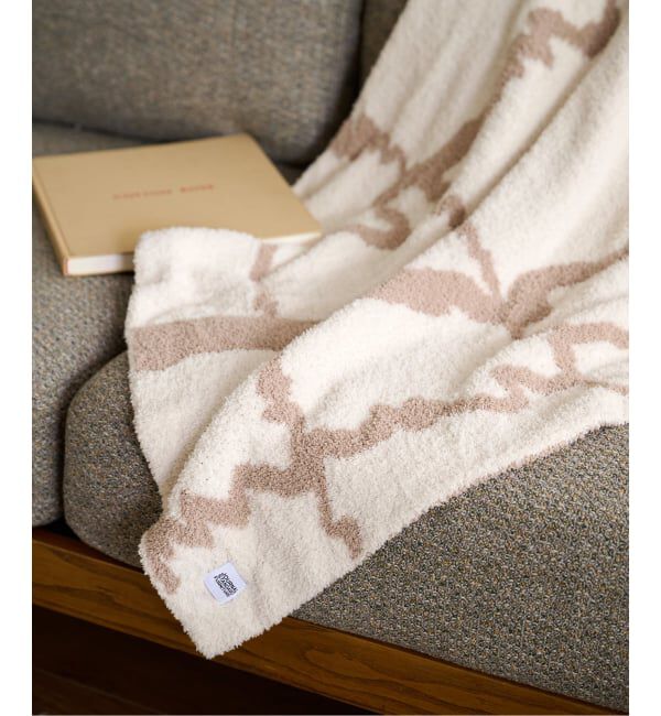 journal standard Furniture「《予約》CHENILLE YARN ABSTRACT BLANKET S　ブランケット」|ブランケット|