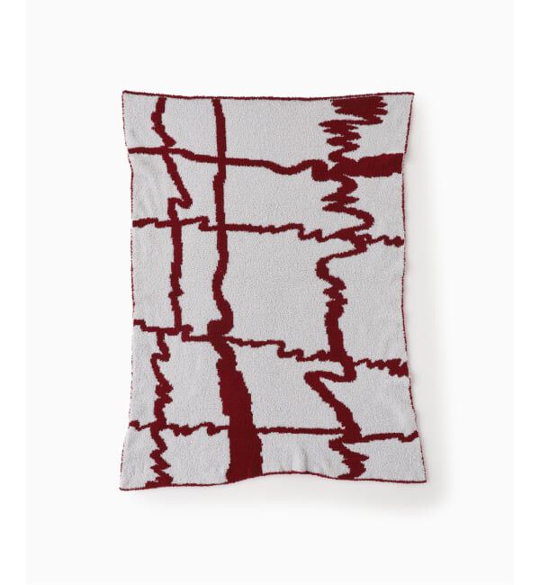 journal standard Furniture「《予約》CHENILLE YARN ABSTRACT BLANKET S　ブランケット」|ブランケット|