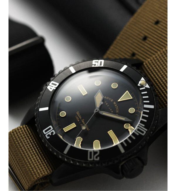 HIROB「《予約》VAGUE WATCH CO. BLK SUB」|腕時計|