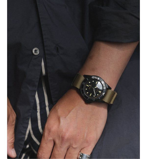 HIROB「《予約》VAGUE WATCH CO. BLK SUB」|腕時計|