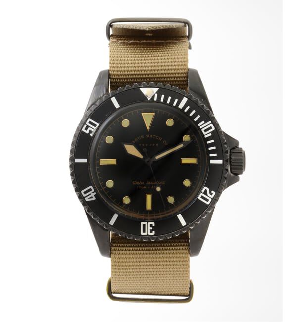 HIROB「《予約》VAGUE WATCH CO. BLK SUB」|腕時計|