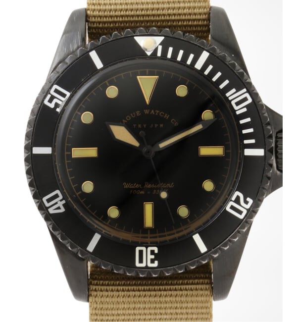 HIROB「《予約》VAGUE WATCH CO. BLK SUB」|腕時計|