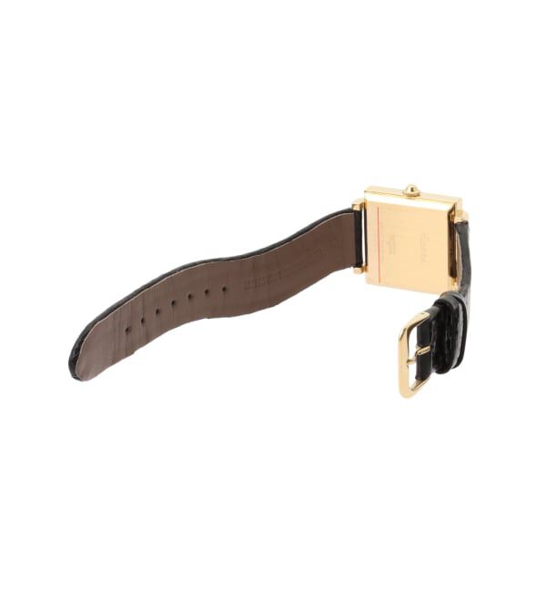 HIROB「《予約》VAGUE WATCH CO. Carre 28mm heavy wavy YG」|腕時計|