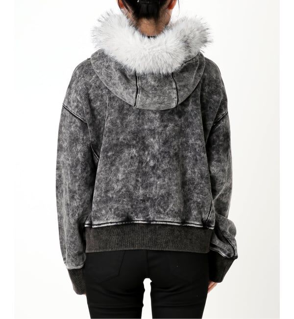 JOINT WORKS「≪予約≫2Way ファージップパーカー / J Faux Fur Zip Hoodie」|パーカー|