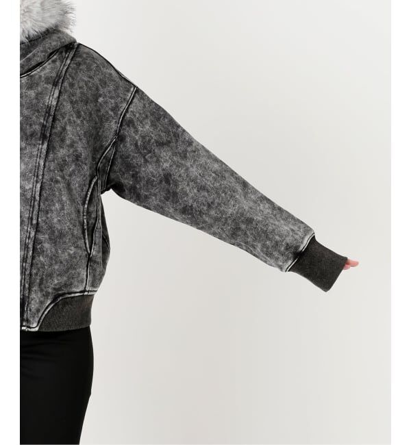 JOINT WORKS「≪予約≫2Way ファージップパーカー / J Faux Fur Zip Hoodie」|パーカー|