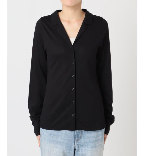 Plage「Open collar ロンT」|Tシャツ・カットソー|