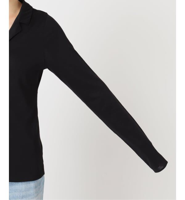 Plage「Open collar ロンT」|Tシャツ・カットソー|