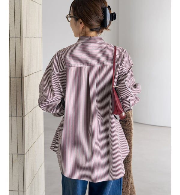 Plage「《追加予約》boys washer stripe シャツ」|シャツ・ブラウス|