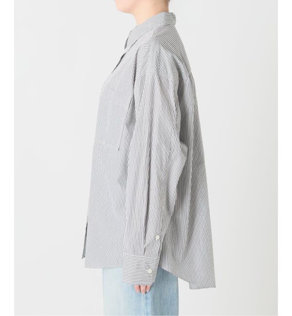 Plage「《追加予約》boys washer stripe シャツ」|シャツ・ブラウス|