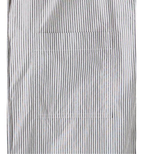 Plage「《追加予約》boys washer stripe シャツ」|シャツ・ブラウス|