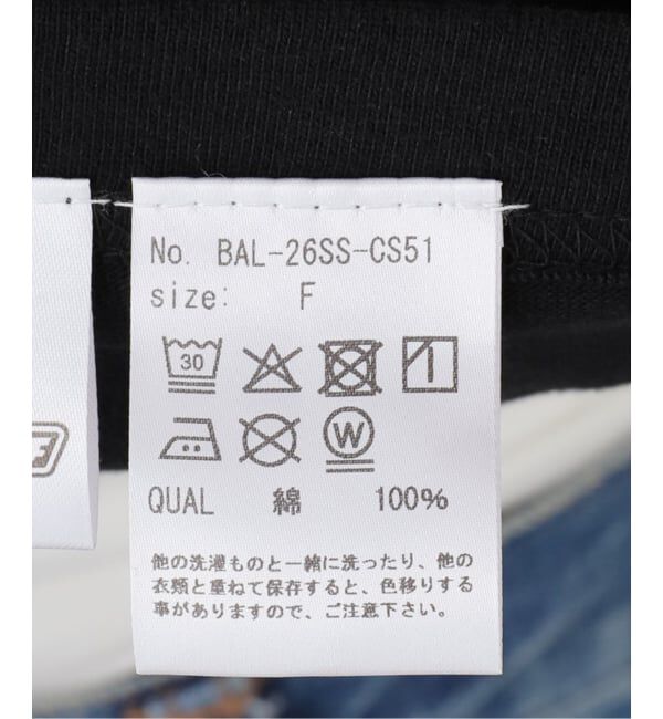 SLOBE IENA「BALMYDAYS/バルミーデイズ SLOBE別注 パワパフガールズTシャツ BAL-26SS-CS51」|Tシャツ・カットソー|