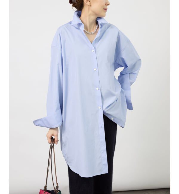 VERMEIL par iena「《予約》ロングシャツ」|シャツ・ブラウス|