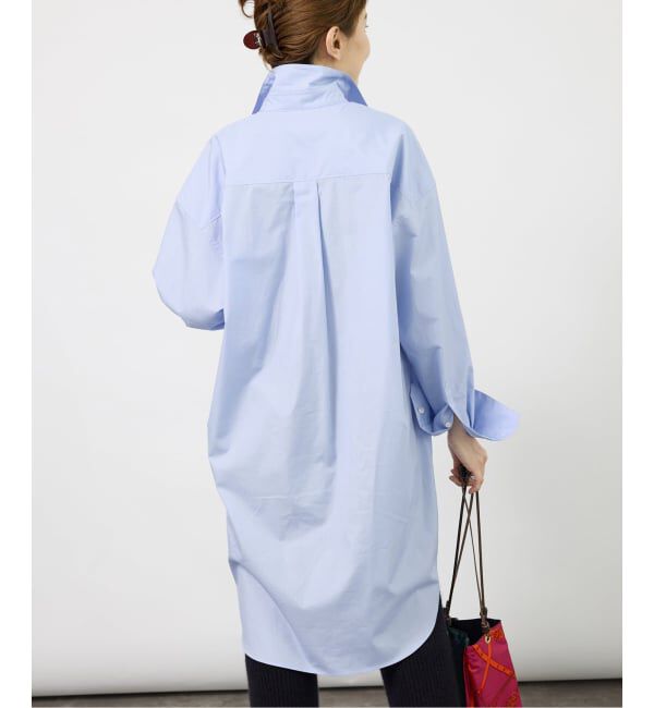 VERMEIL par iena「《予約》ロングシャツ」|シャツ・ブラウス|