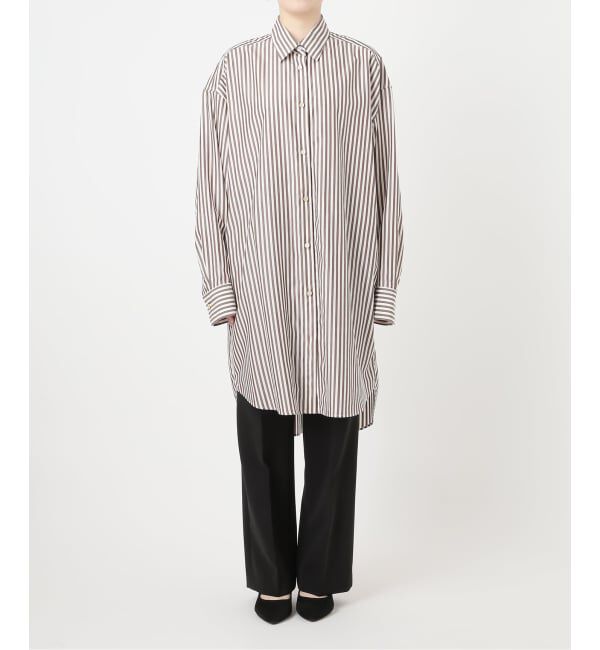 VERMEIL par iena「《予約》ロングシャツ」|シャツ・ブラウス|