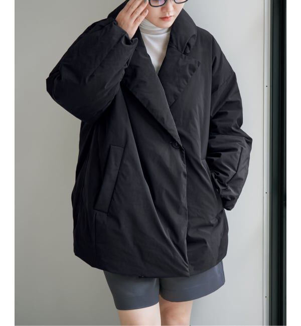 IENA「《追加3予約/一部店舗限定カラーあり》ARTIROSA撥水テイラーコクーンダウン」|ダウン|