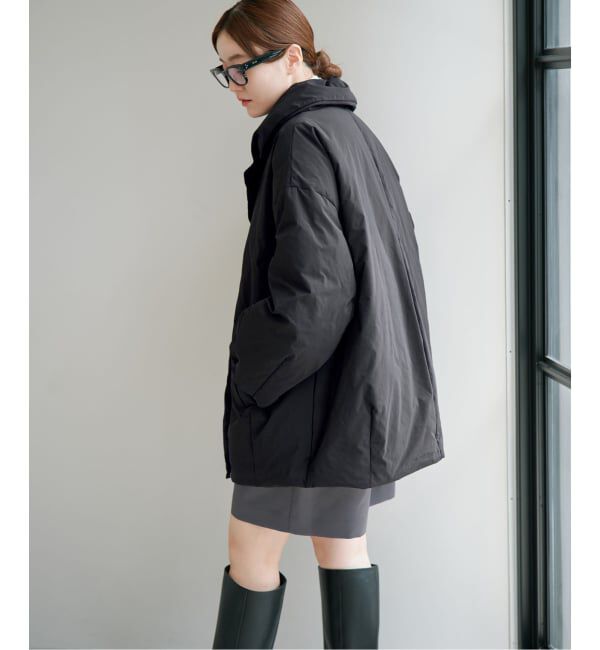 IENA「《追加3予約/一部店舗限定カラーあり》ARTIROSA撥水テイラーコクーンダウン」|ダウン|