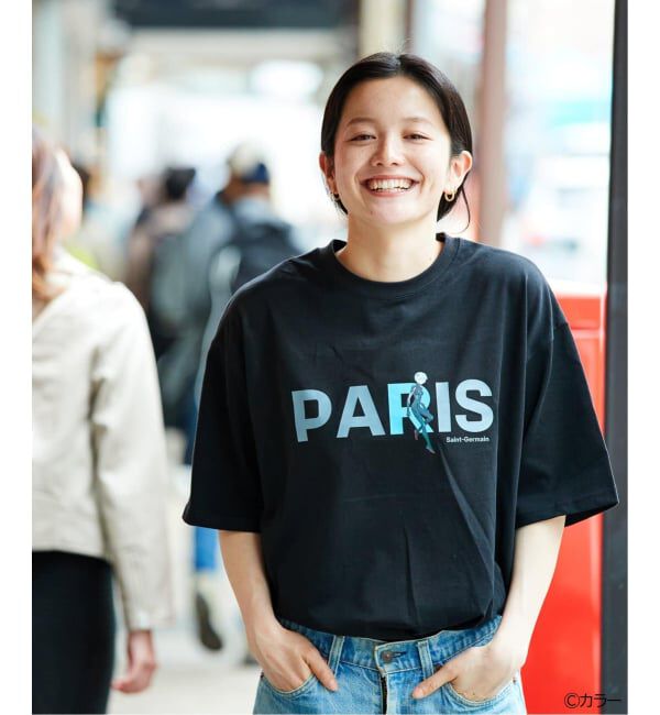Paris Saint-Germain「《限定復刻》【EVA*PSG】 JP REI TEE」|Tシャツ・カットソー|ブラック
