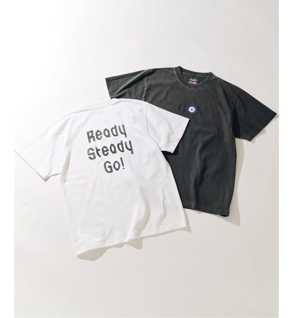 EDIFICE「Ready Steady Go! &times; 島津由行 別注 プリント Tシャツ」|Tシャツ・カットソー|