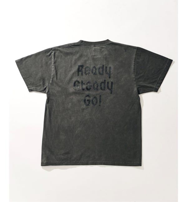 EDIFICE「Ready Steady Go! &times; 島津由行 別注 プリント Tシャツ」|Tシャツ・カットソー|