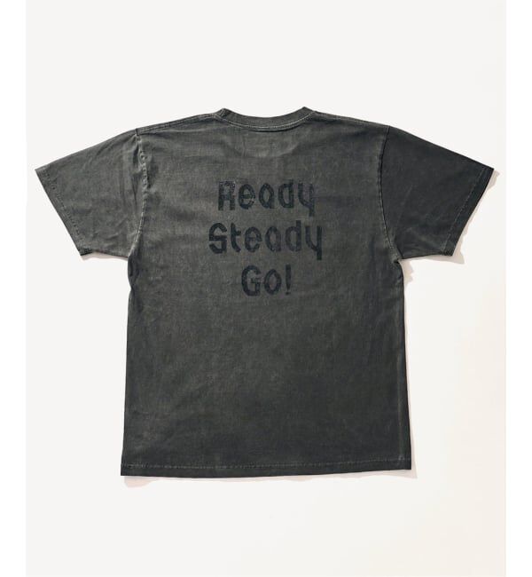 EDIFICE「Ready Steady Go! &times; 島津由行 別注 プリント Tシャツ」|Tシャツ・カットソー|