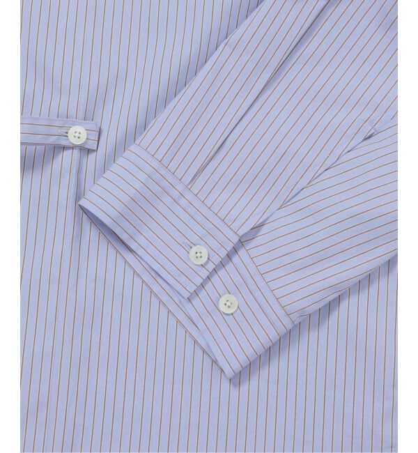 EDIFICE「《予約》Hedie.+ 4tabs Stripe Shirt」|シャツ・ブラウス|